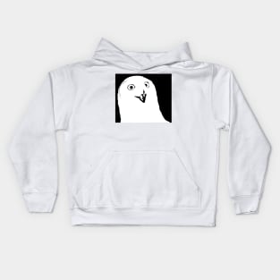 Orly-owl-outline Kids Hoodie